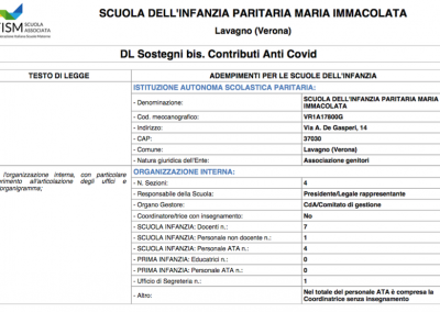 DL Sostegni bis 1 - pubblicato il 21.08.2021