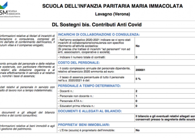 DL Sostegni bis 2